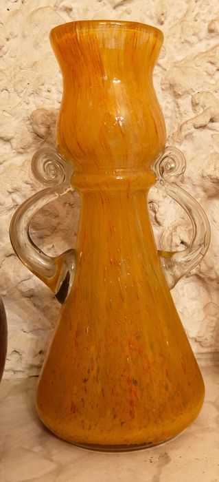 PRL - Szkła Kolorowe - Kolekcja ręcznie wykonanych szklanych dekoracji