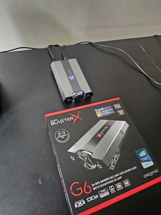 Creative Sound Blaster X G6 - zewnętrzna karta dźwiękowa USB DAC 7.1