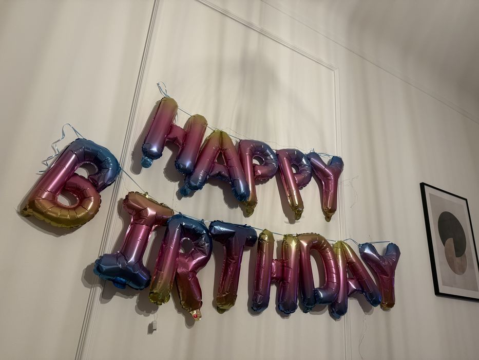 Oddam balony happy birthday