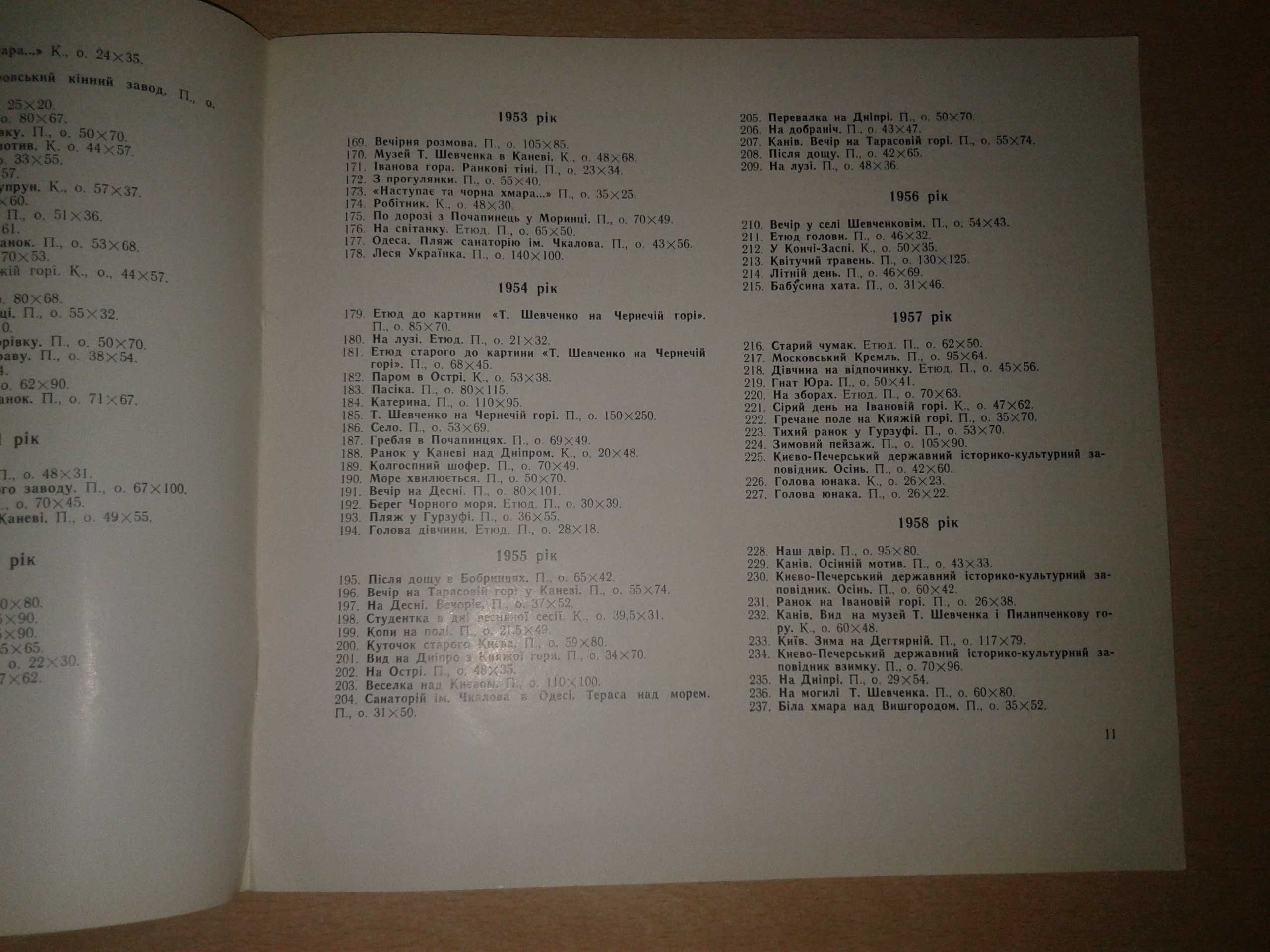 Книга Альбом Каталог Карпо Трохименко 1968 Тираж 1000 Живопись Карп .