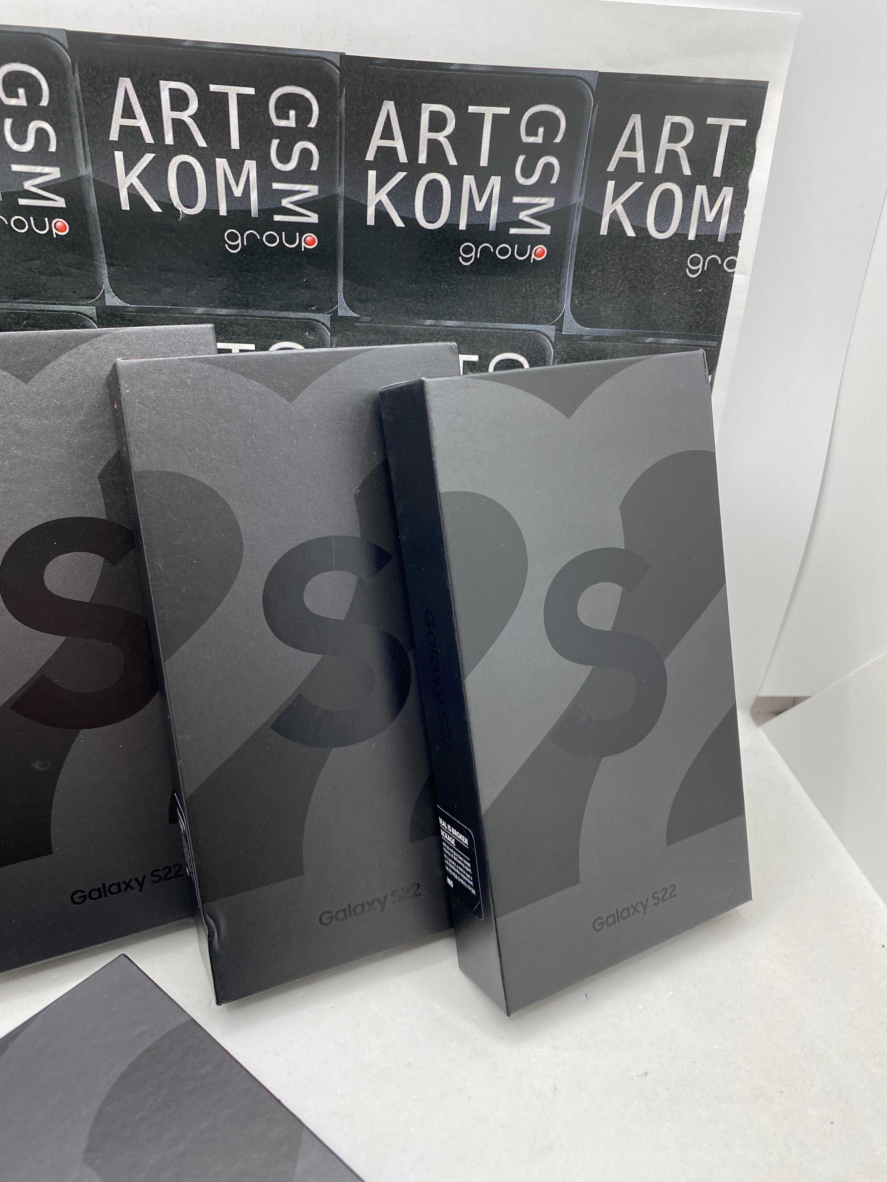 NAJTANIEJ od ARTKOM NOWY Samsung S22 Black 128GB 1849zł OKazja!