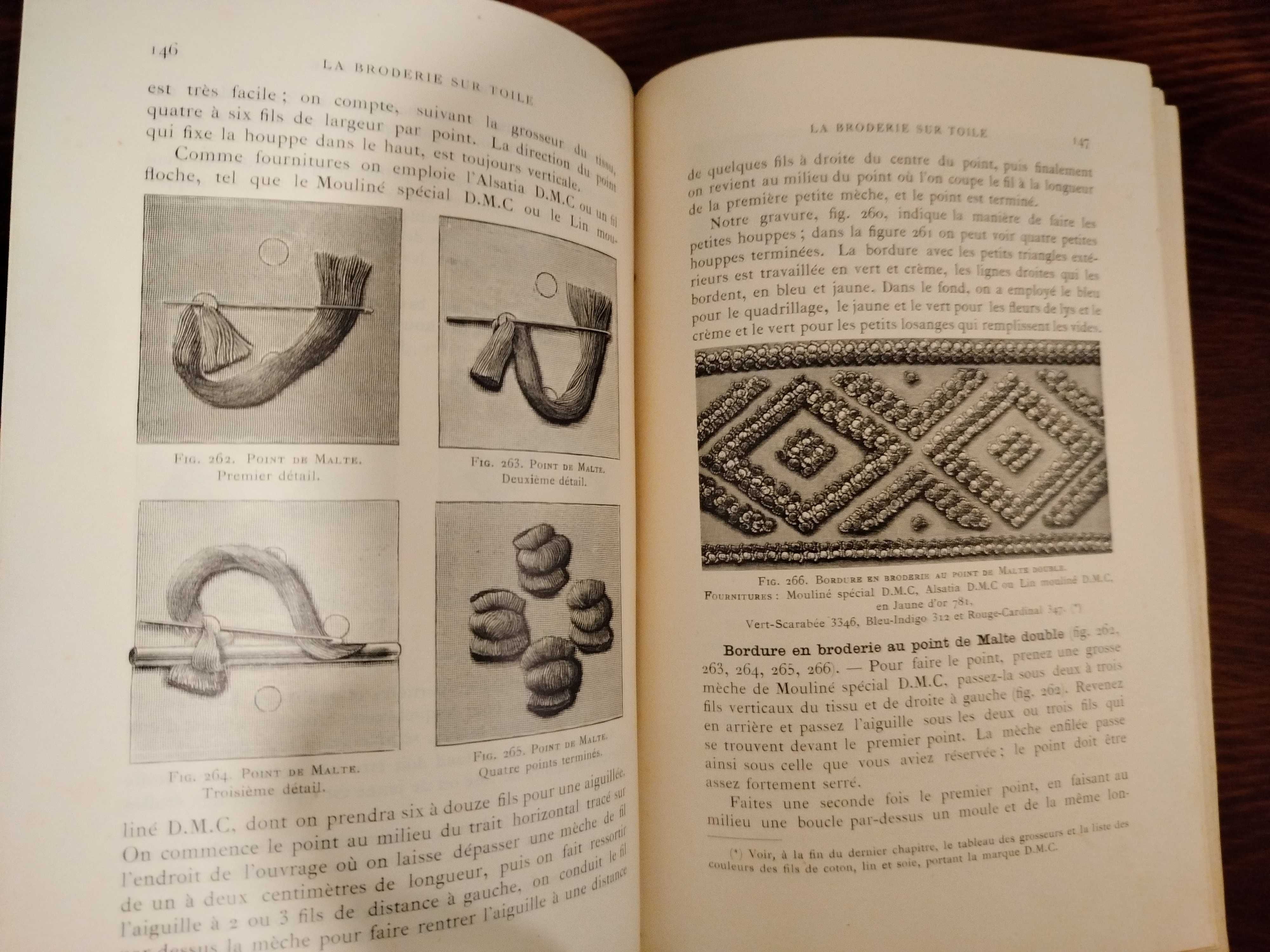 Encyclopédie des ouvrages / Costura / Bordados