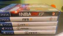 Sprzedam gry na PS4 FIFA/NBA
