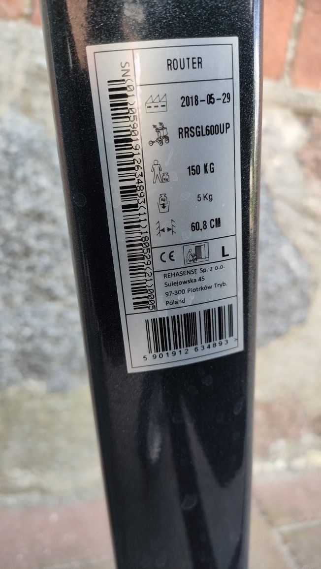 Chodzik, balkonik Router dla osoby niepełnosprawnej