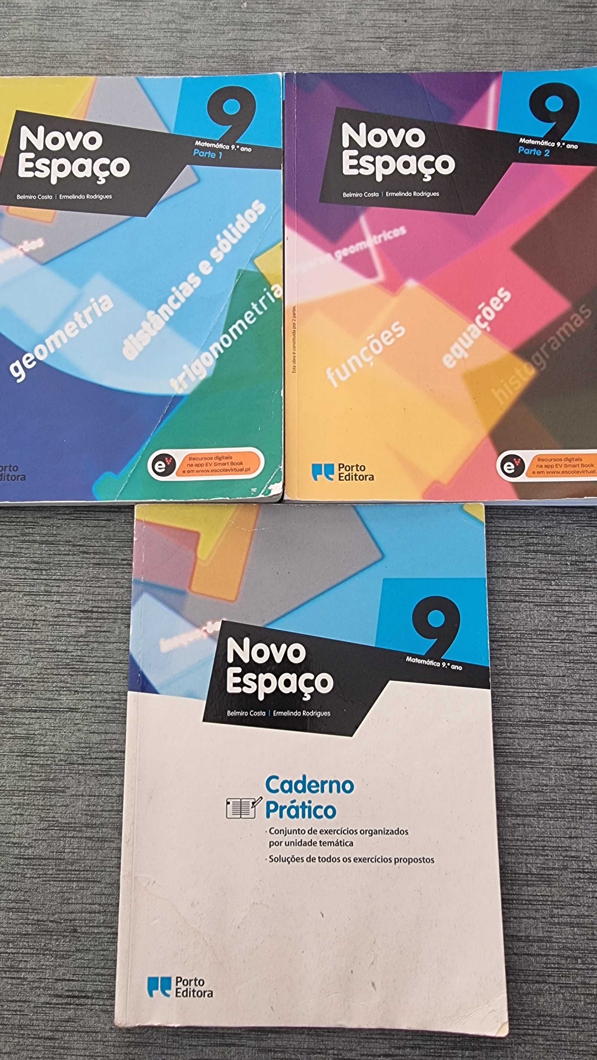 Livros 9 ano com caderno atividades