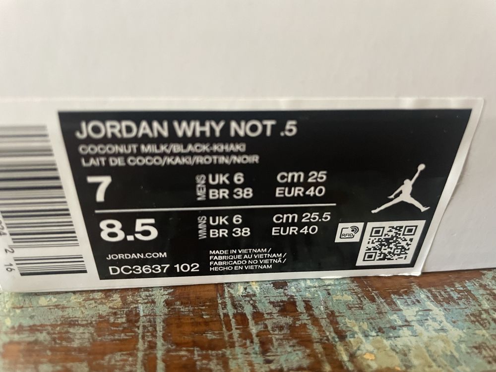 Jordan WHY NOT 5 buty do koszykówki rozm. 40