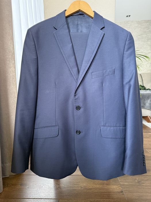 Garnitur męski Lassar granatowy 176/108/96