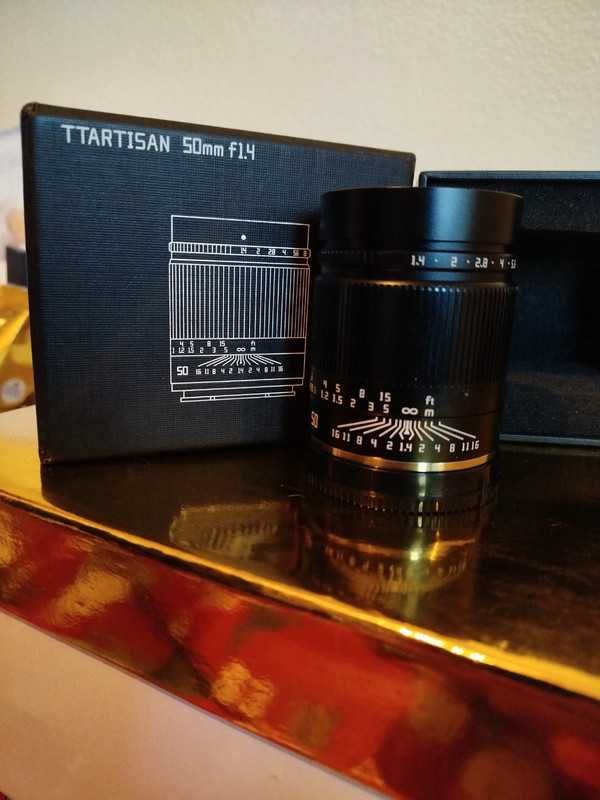 Lente TtArtisan 50mm F1.4 - Nova!!