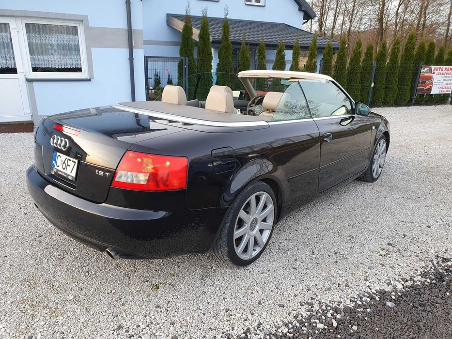 Audi A4 B6 Cabrio 1.8T LPG Automat Skóra Alu 18 cali Zamiana Zapraszam
