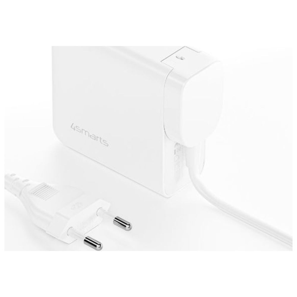 Ładowarka sieciowa 4smarts Flex Pro 100W 3xUSB-C + 1xUSB-A biały