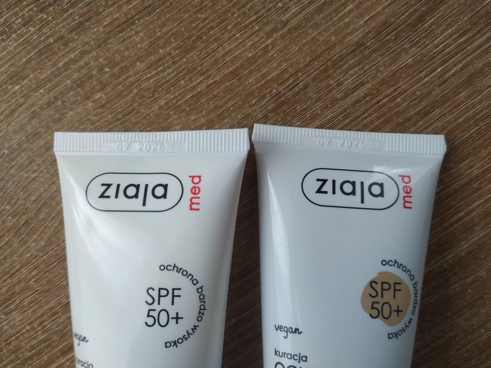 Ziaja kremy do twarzy SPF 50