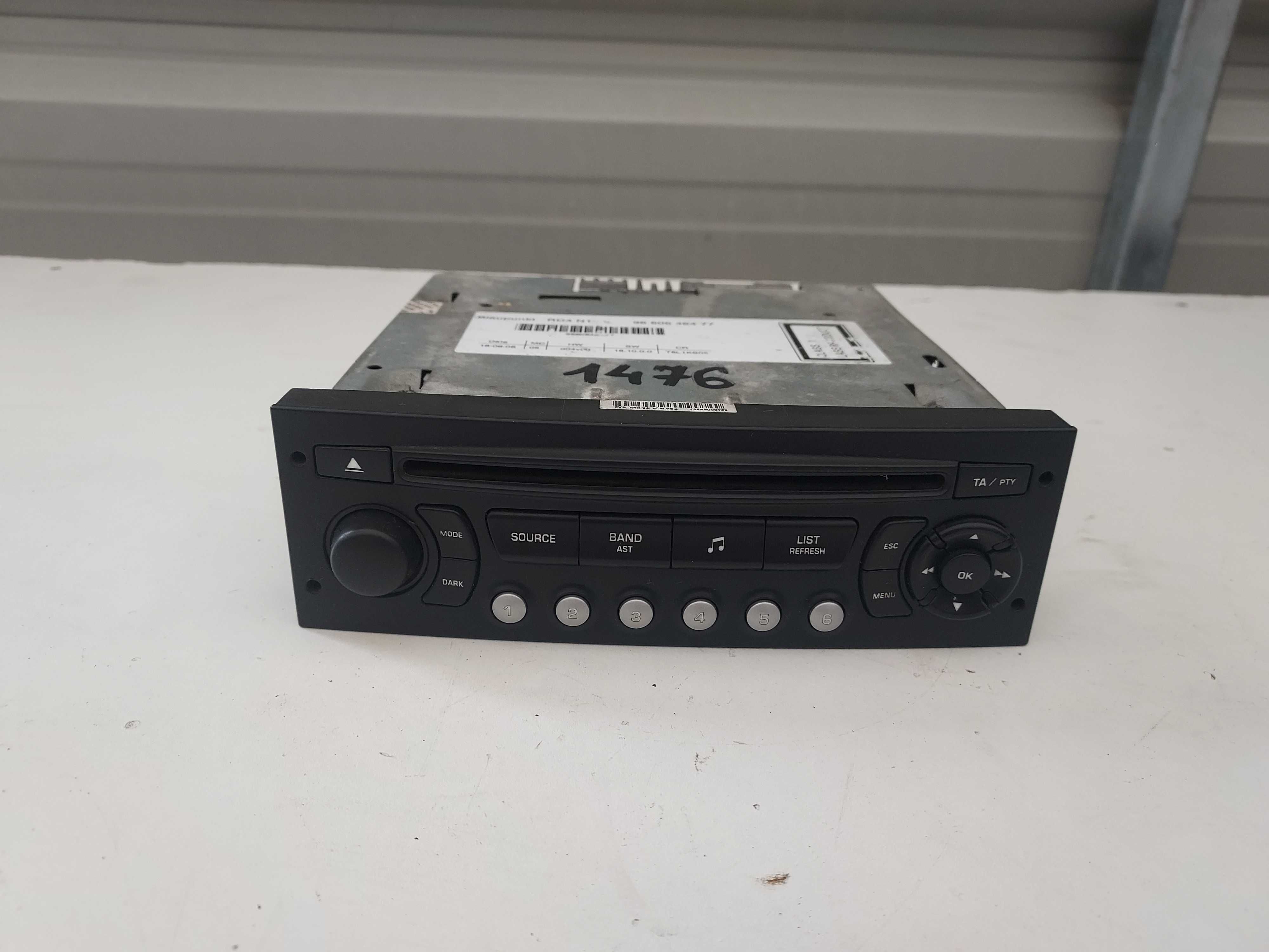 Radio CD Blaupunkt Citroen C4