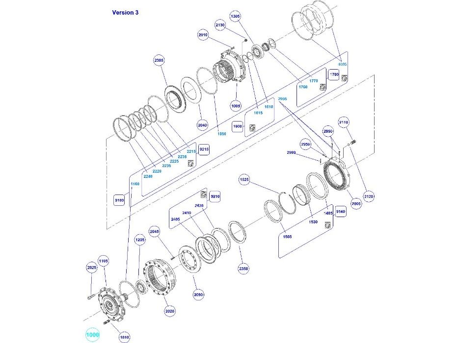 Ремонт гидравлики Poclain Hydraulics- MS08,MS11, MS18, MS35,MK04, MK05