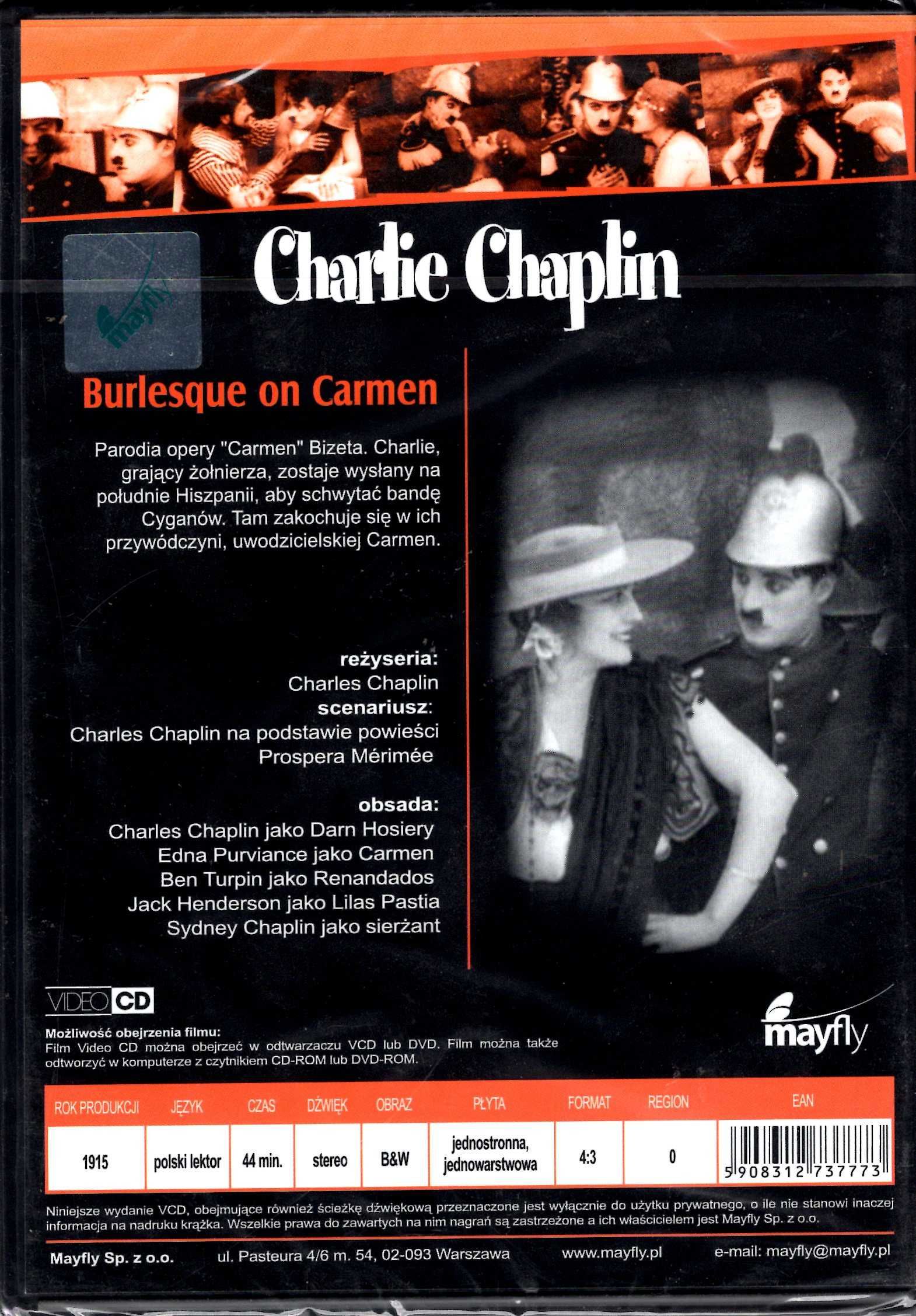 Charlie Gra Carmen Charlie Chaplin VCD