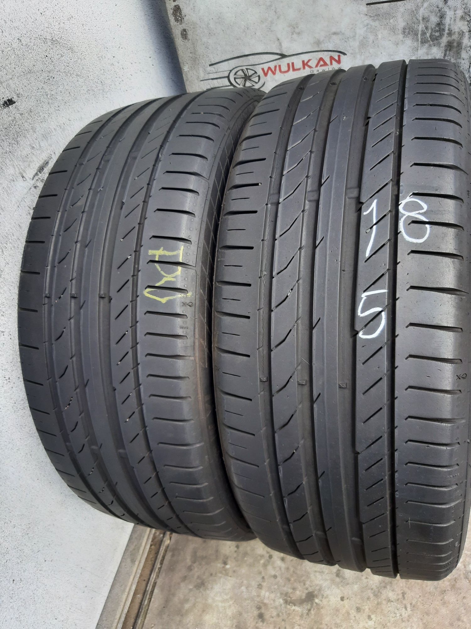 2x 215/40r18 89W Continental ContiSportContact 5