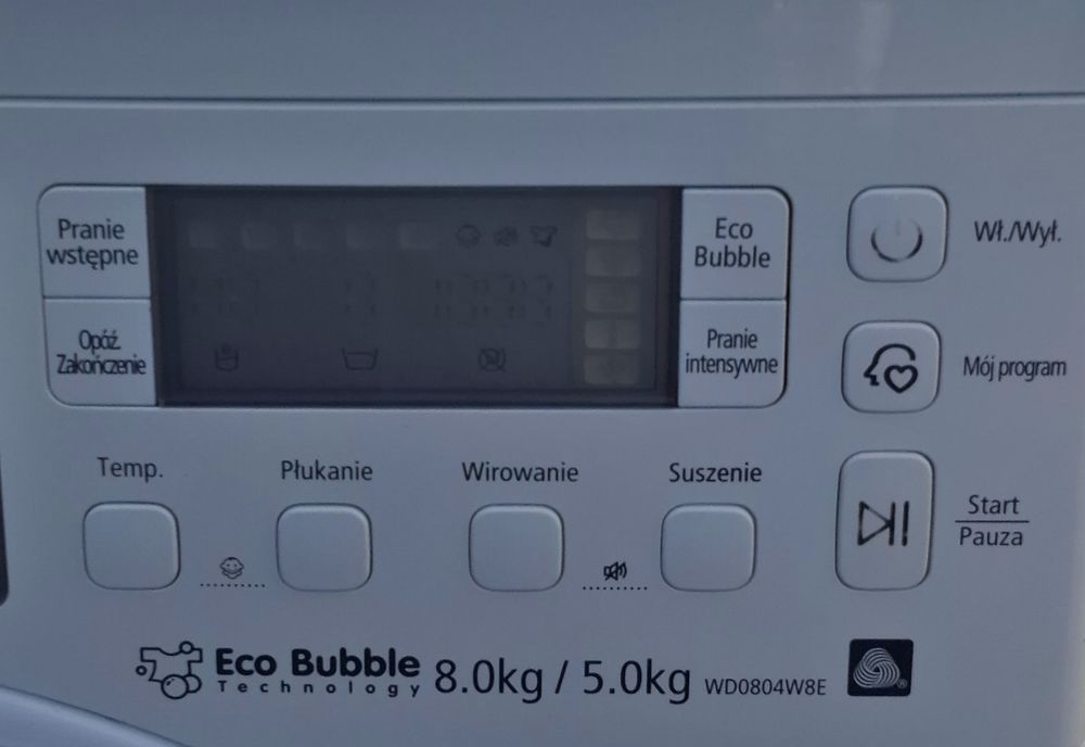 Pralko-suszarka Samsung 8kg z transportem,Gwarancja