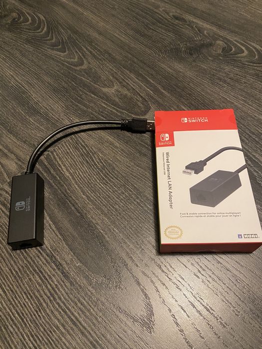 Wired Internet LAN Adapter Nintendo, Hori