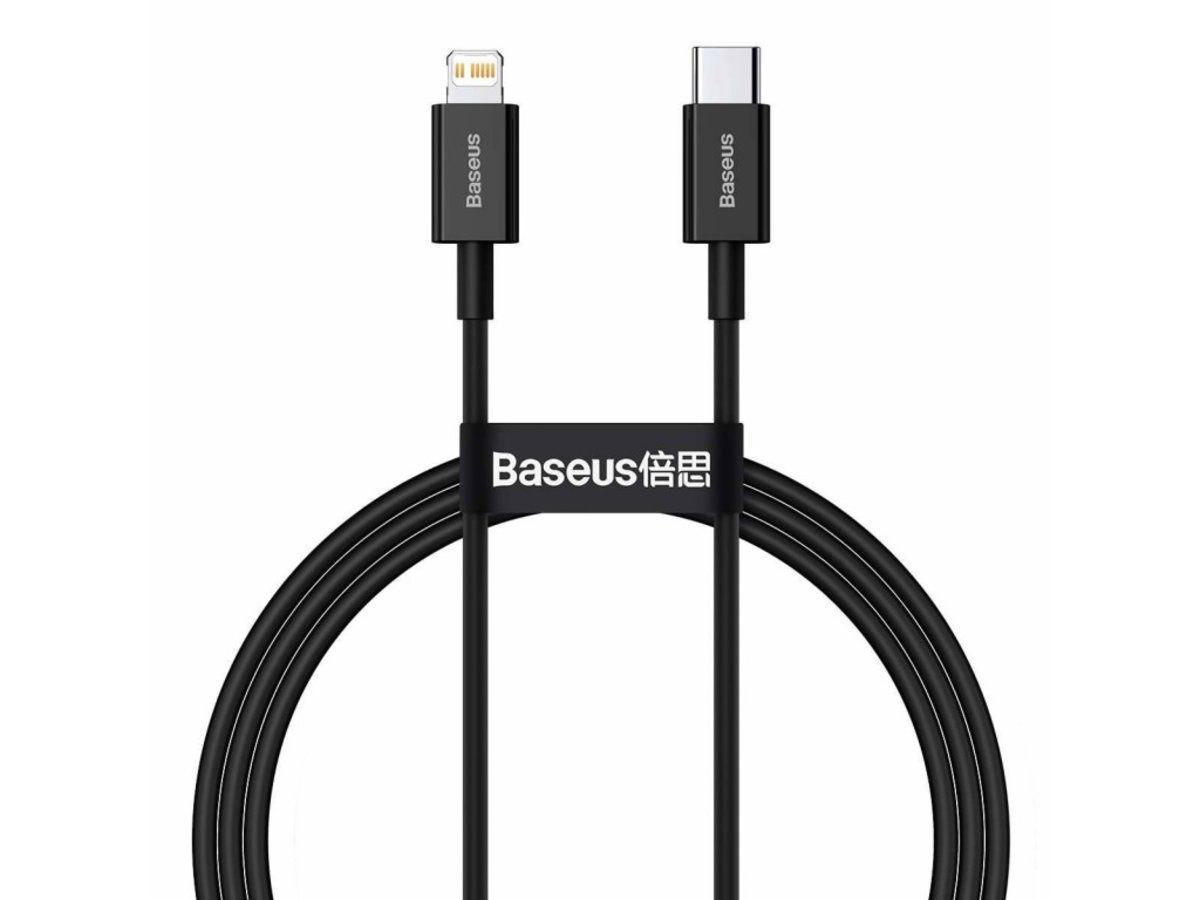 Кабель Baseus с чипом Type-C to iPhone PD20W / 100см Быстрая Зарядка