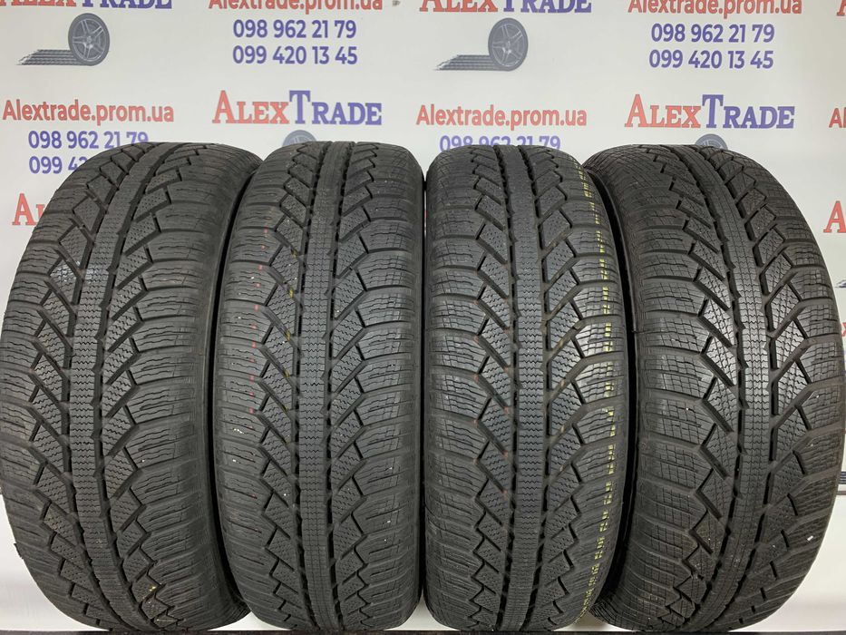 4 шт. 205/60 R16 Semperit Master-Grip 2 зимові шини б/у, 8 мм