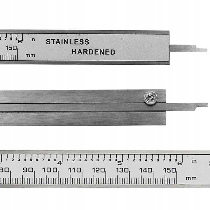 Suwmiarka 0-150mm etui metalowa analogowa manual