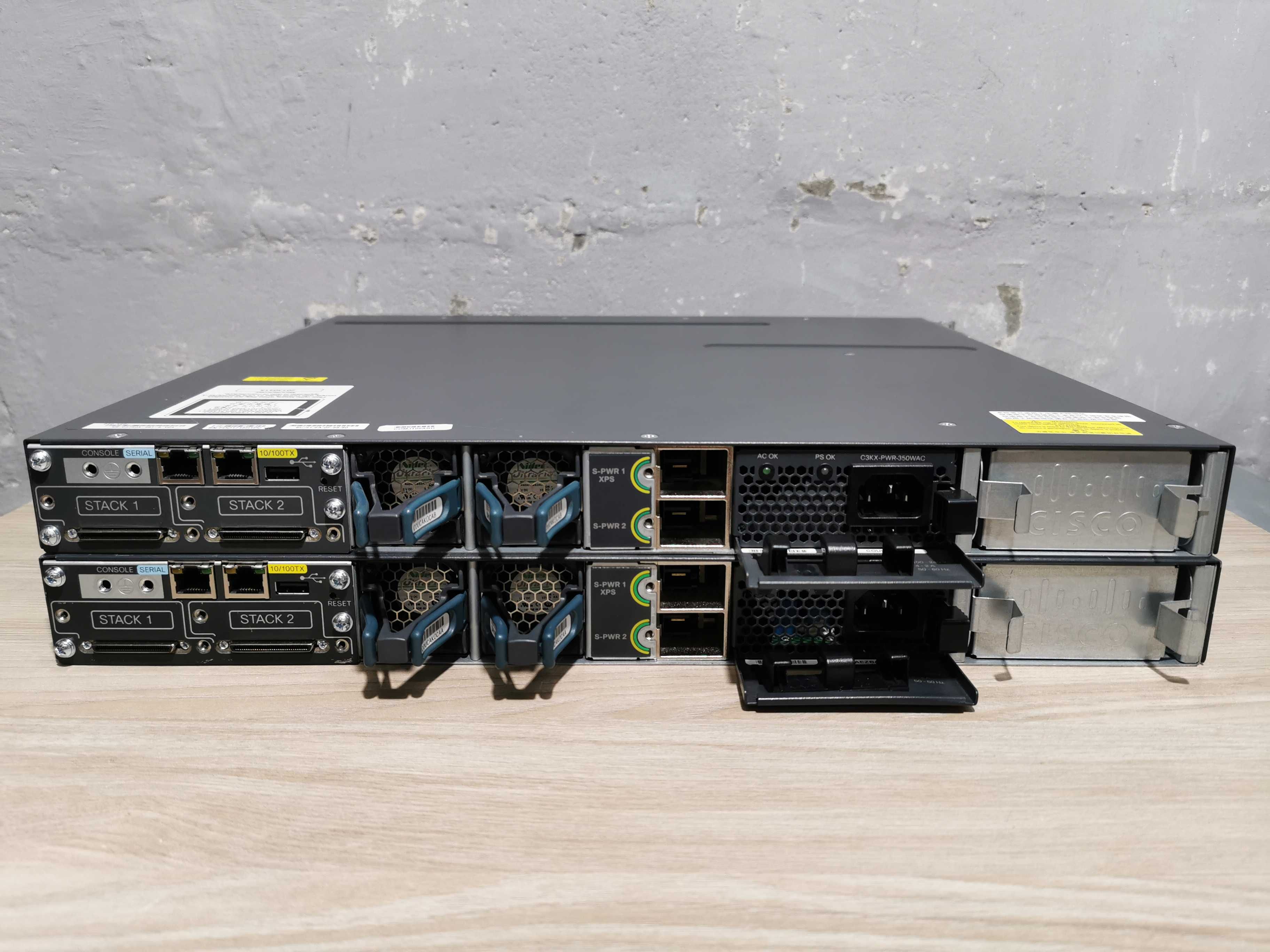 48x 1GE Коммутатор Cisco Catalyst 3750X-48T-S (WS-C3750X-48T-S) нал/бн