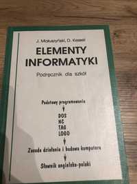 Elementy informatyki - podręcznik dla szkół