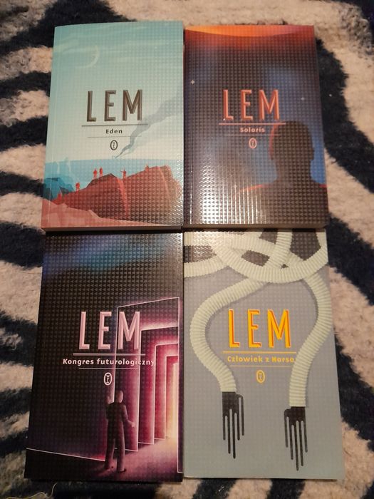 Stanisław Lem 4 książki, nowe