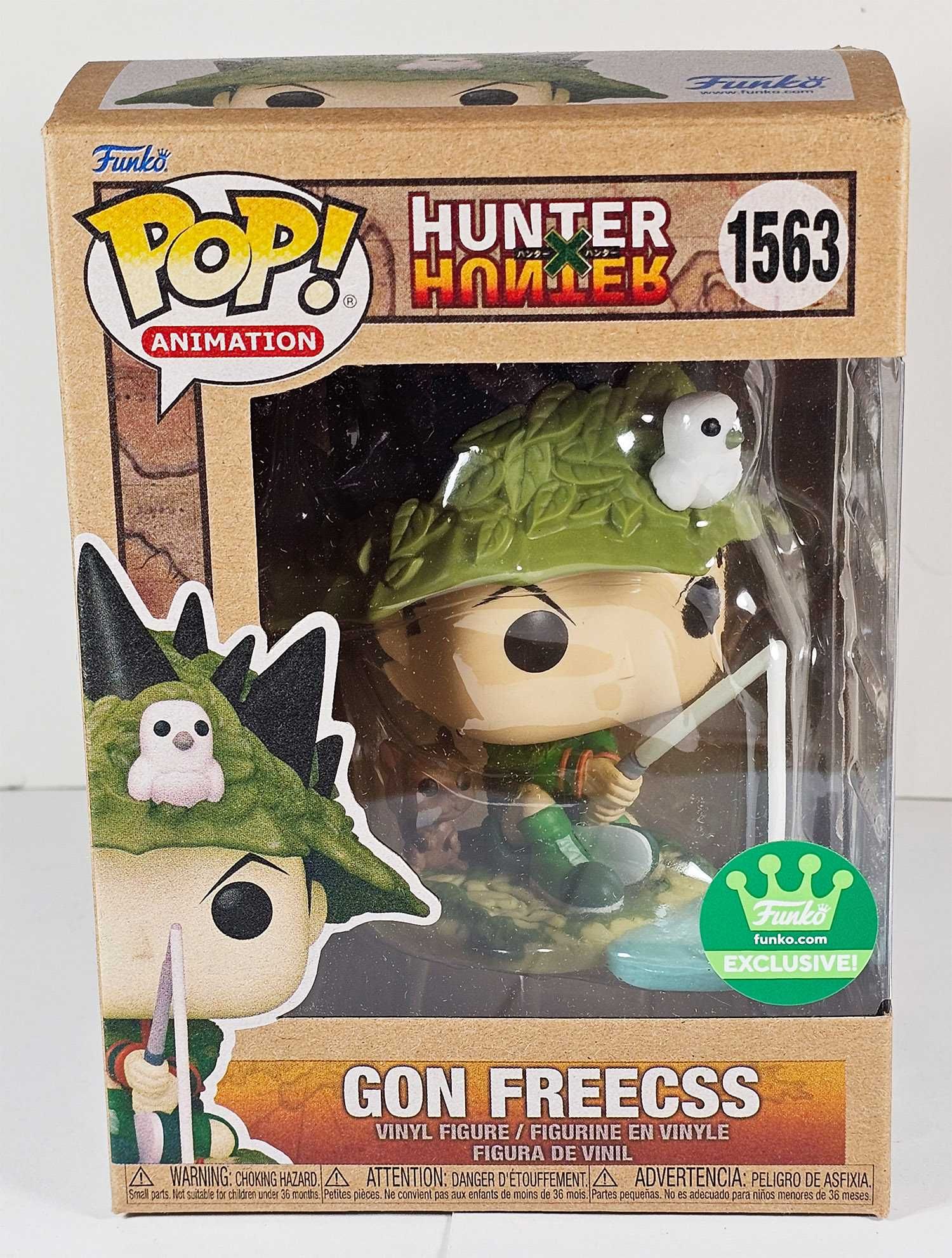 Funko Pop Gon Freecss Fishing #1563 Hunter x Hunter Funko Shop Exc