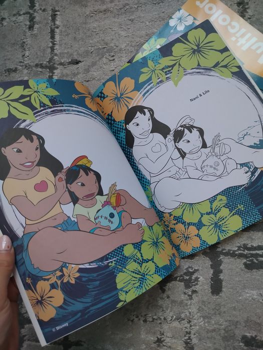 Zestaw kolorowanek Multicolor Stitch