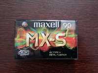 Maxell MX-S 90 Typ IV Metal Audio Kaseta - oryginalnie zapakowana!