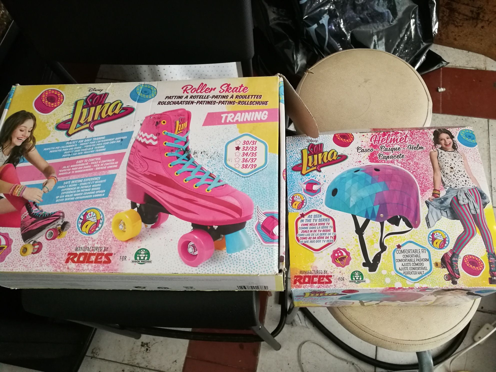 Patins de criança