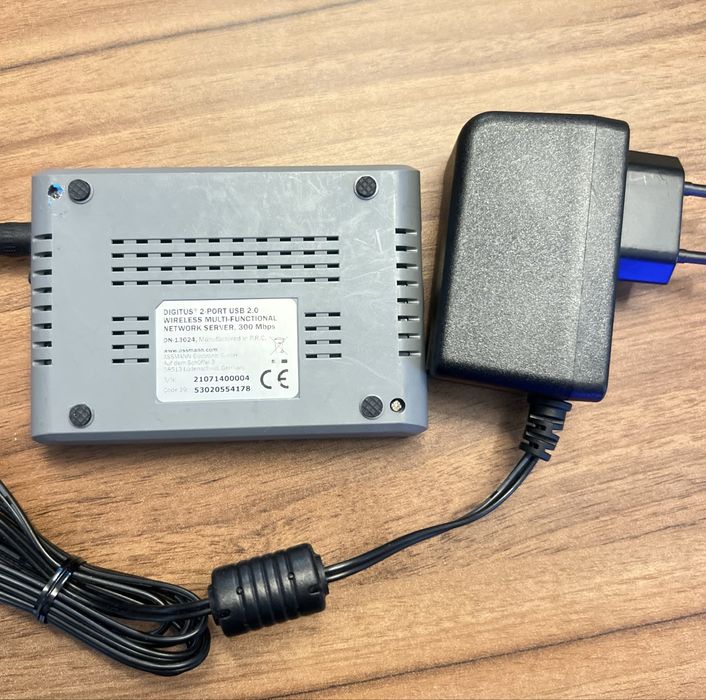 Servidor de rede Digitus DN-7043-2 2 portas USB