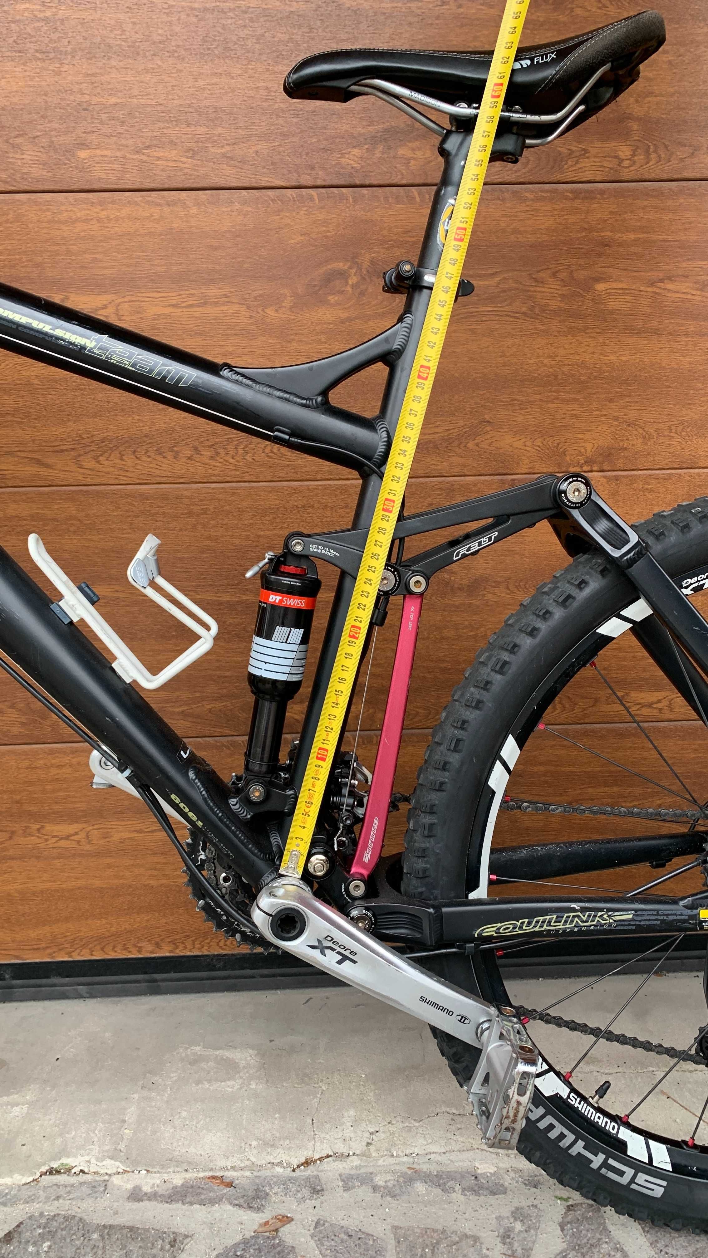 Rower górski Full MTB FELT 145, DT SWISS, ROCK SHOX, Shimano Deore XT