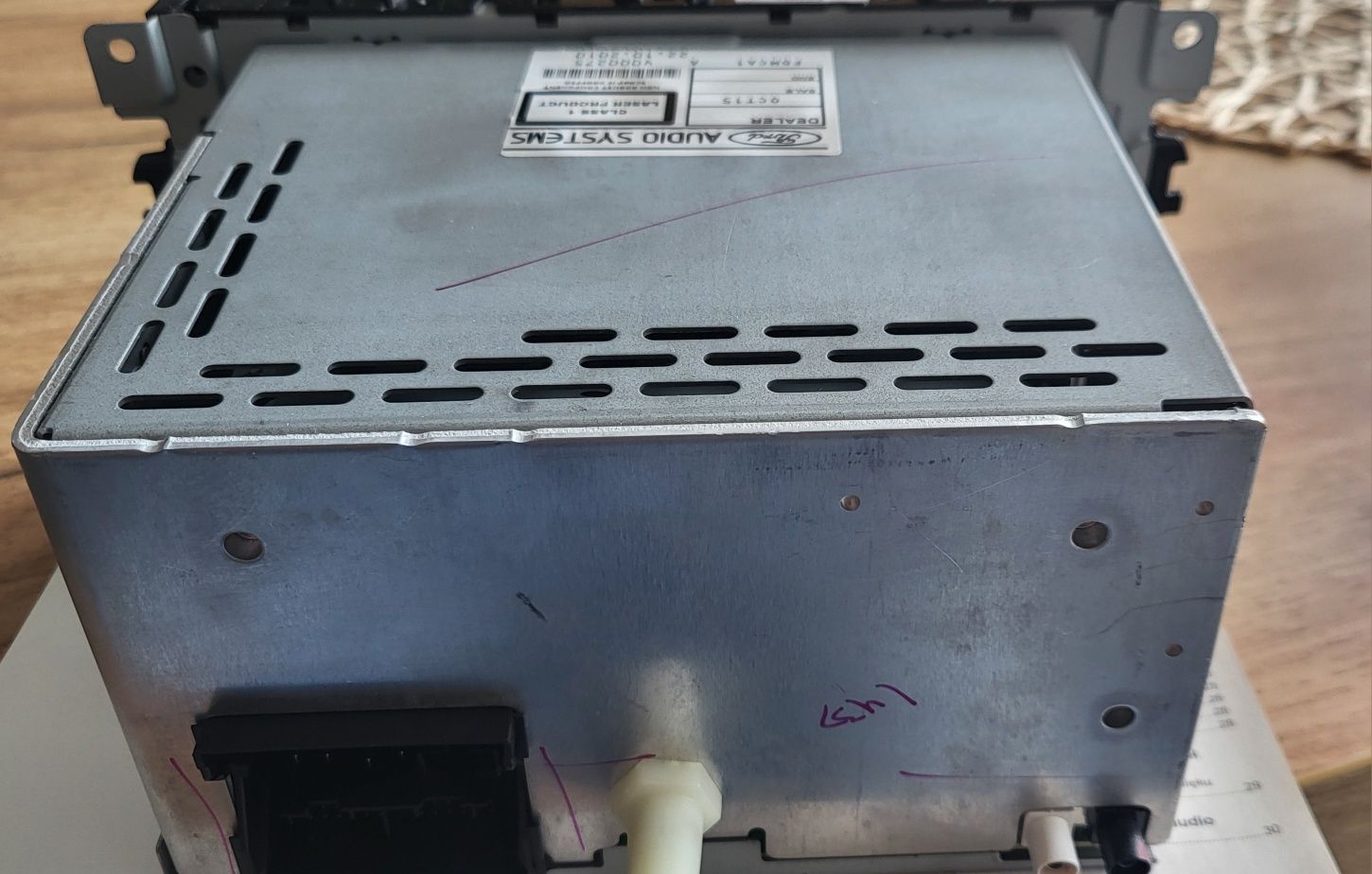 Radio Ford 6000CD jak nowe 90 tys przebiegu