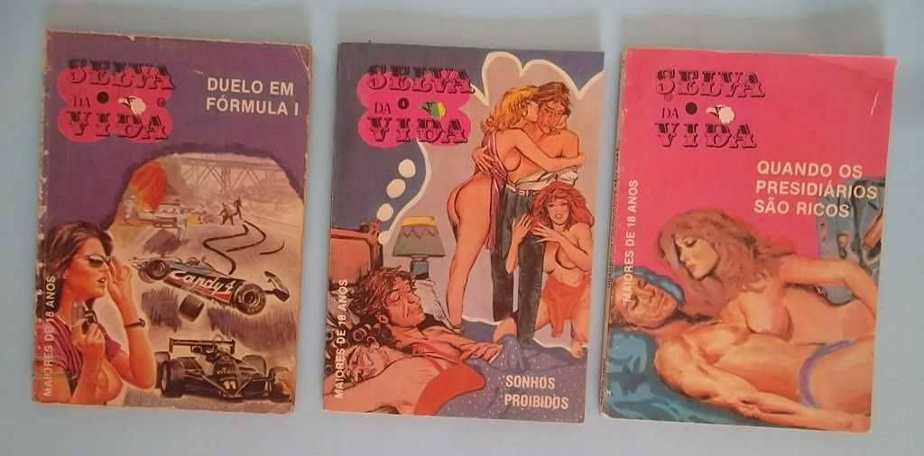 Diversas colecções BD adultos, ver fotos