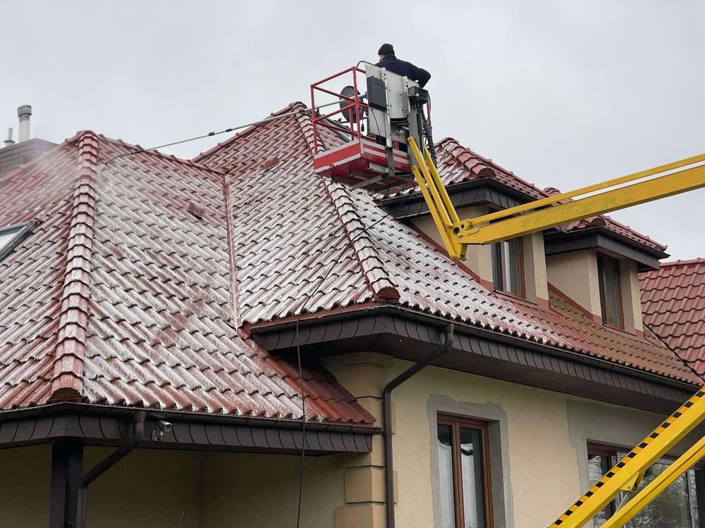Usługa i wynajem podnosnika koszowego ciąganego za samochodem