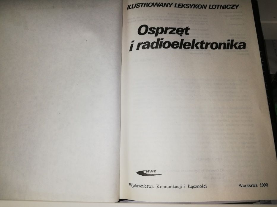 Osprzęt i radioelektronika - Ilustrowany Leksykon Lotniczy
