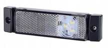 LAMPA OBRYSOWA LED BIAŁA ODBLASK OBRYSÓWKA LAWETA