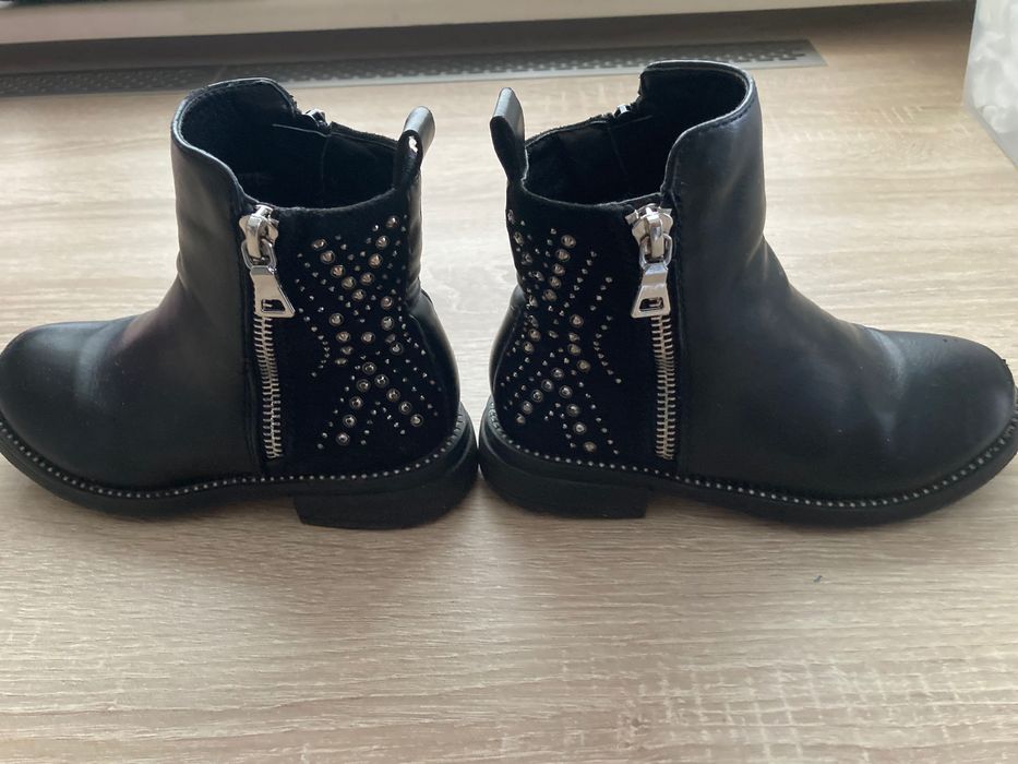 Buty kozaki czarne nelli blu ccc rozm. 28