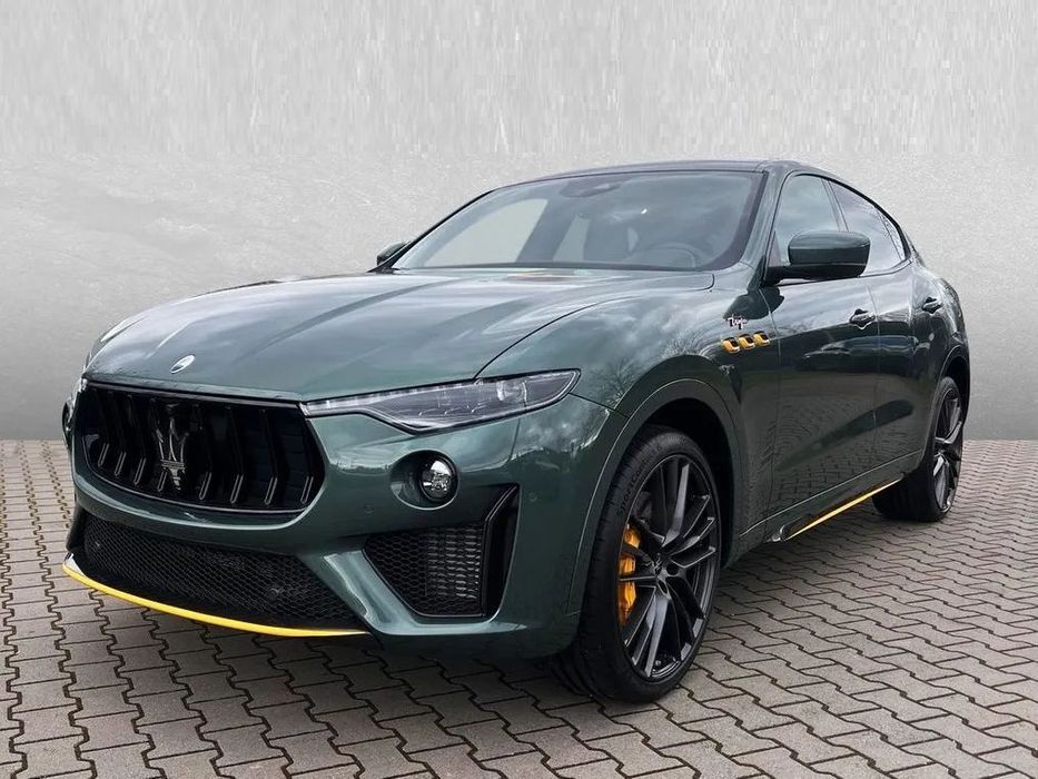 Maserati Levante Trofeo V8 AWD Dreamline Giallo Avia Pervia, Gwarancja do 2028, F VAT
