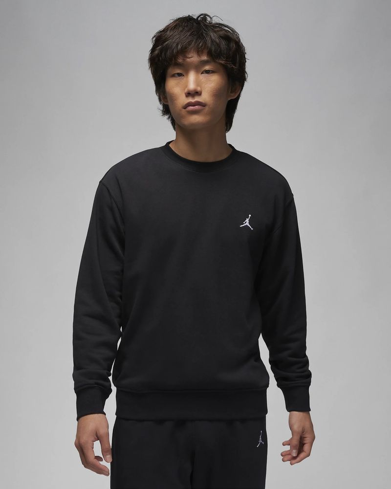 Світшот Jordan Essentials Fleece Crew (M / L) оригінал чорний FJ7776