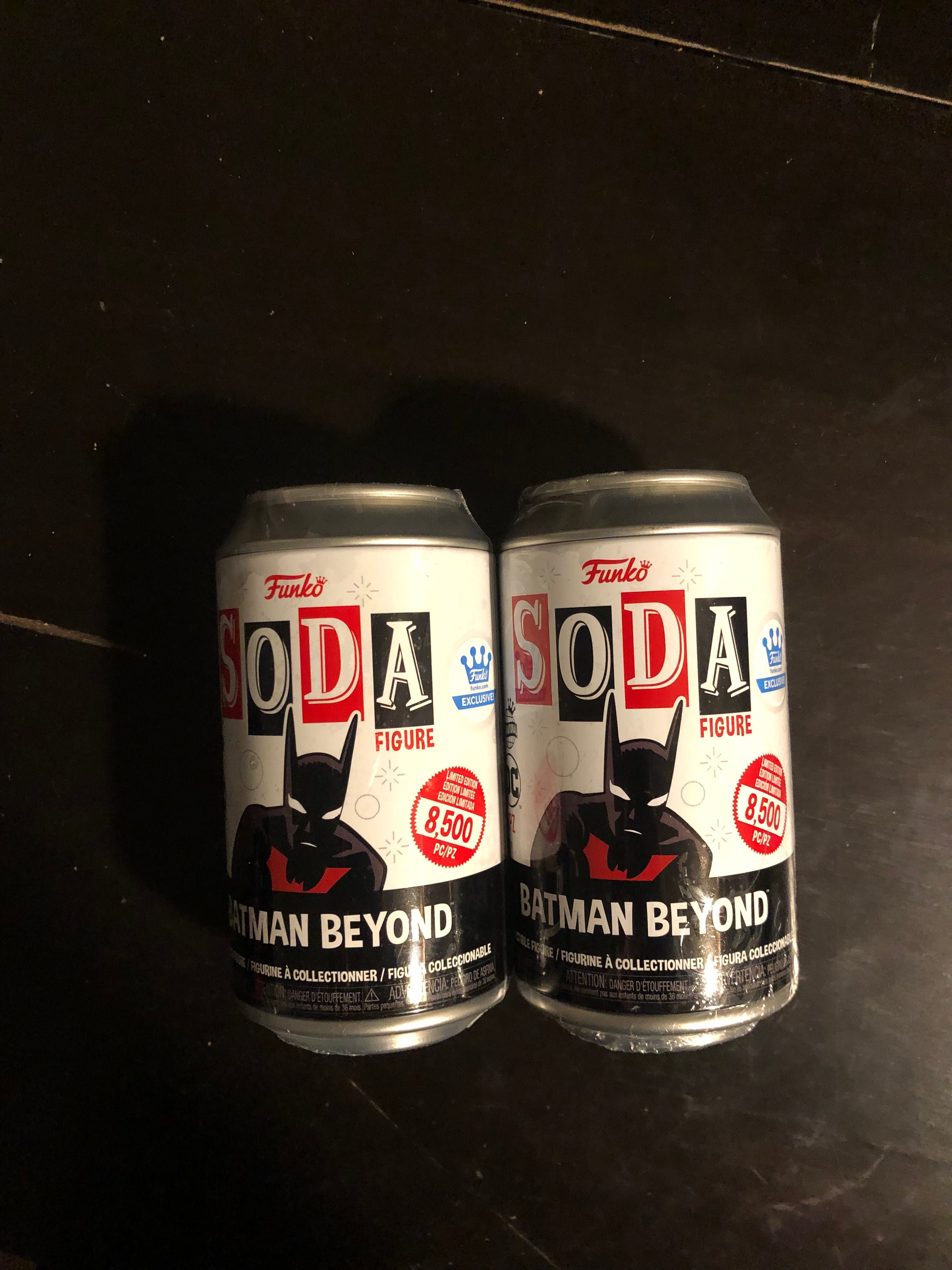 2 Soda can Batman - 8500 peças