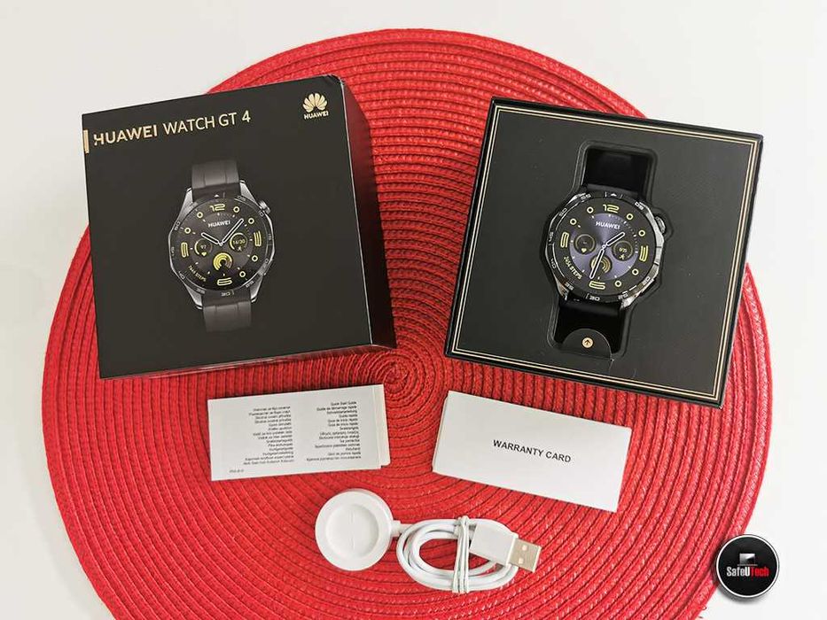 MEGA STAN Smartwatch Huawei Watch GT4 46mm ACTIVE Sport - AMOLED GPS