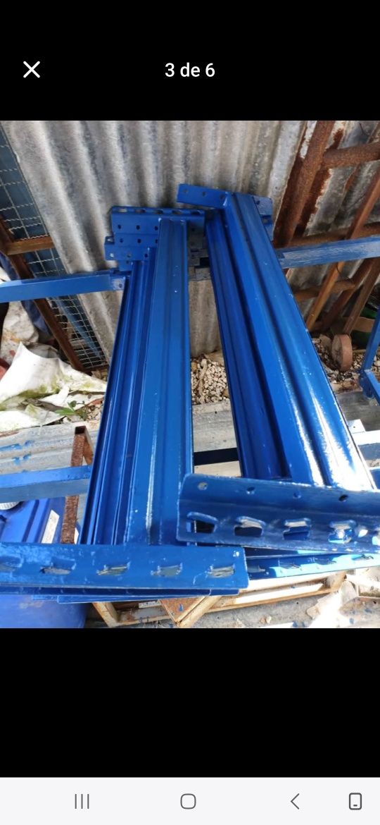 Prateleiras metalicas galvanizadas