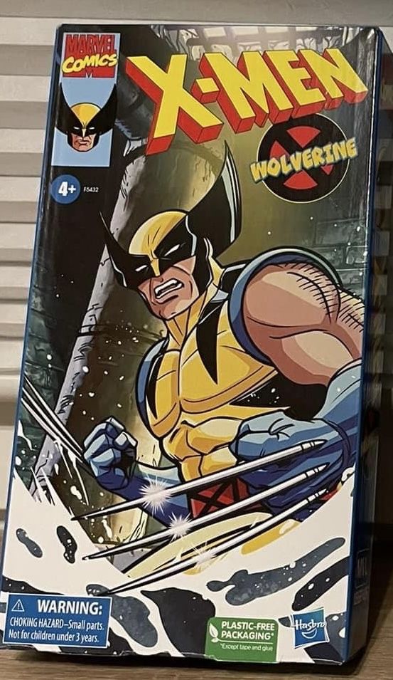 Marvel Legends Hasbro Wolverine VHS bez jednej głowy