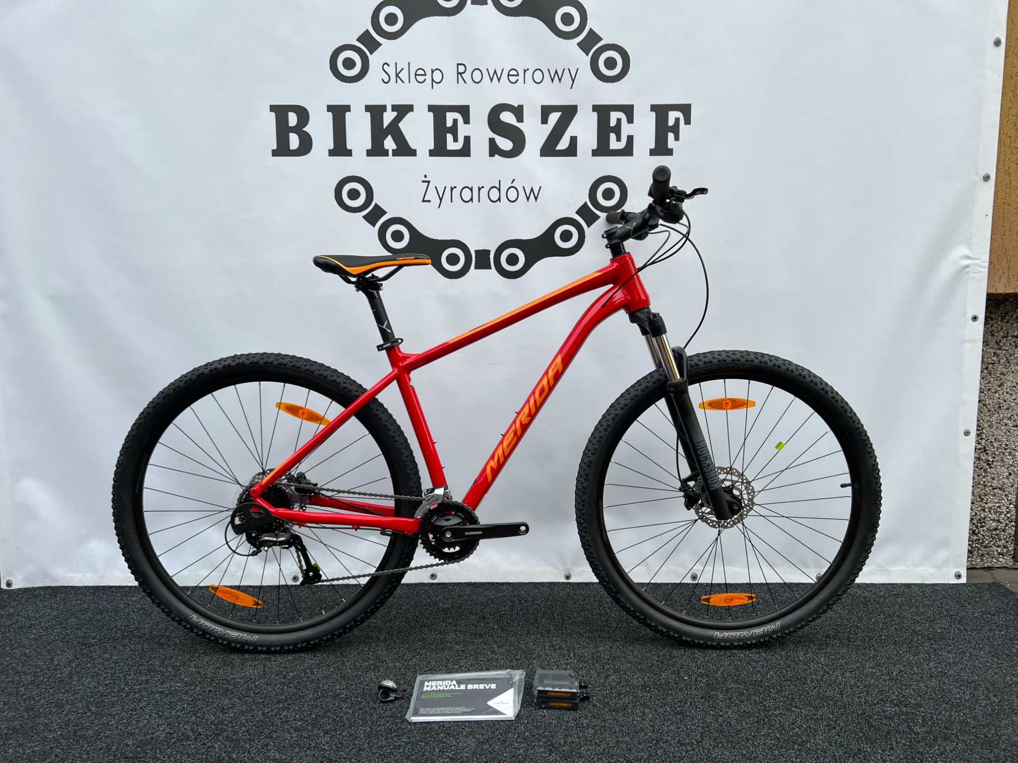 WYPRZEDAŻ Nowy Rower MERIDA BIG NINE 60 29" (L) Shimano ALTUS Rockshox