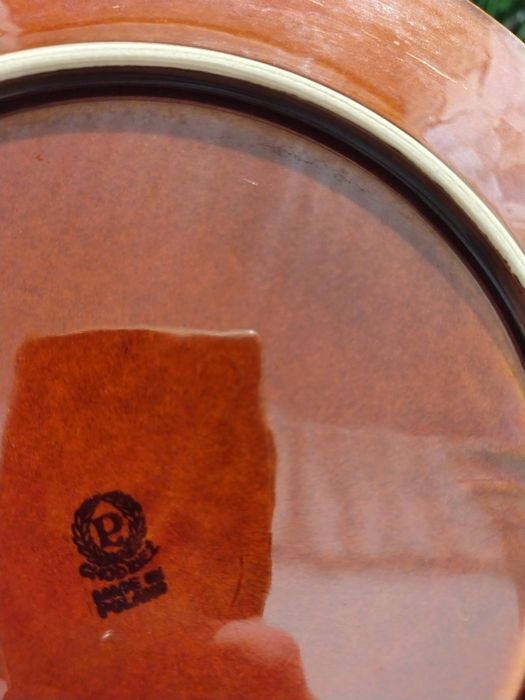 Talerze plytkie obiadowe Chodzież