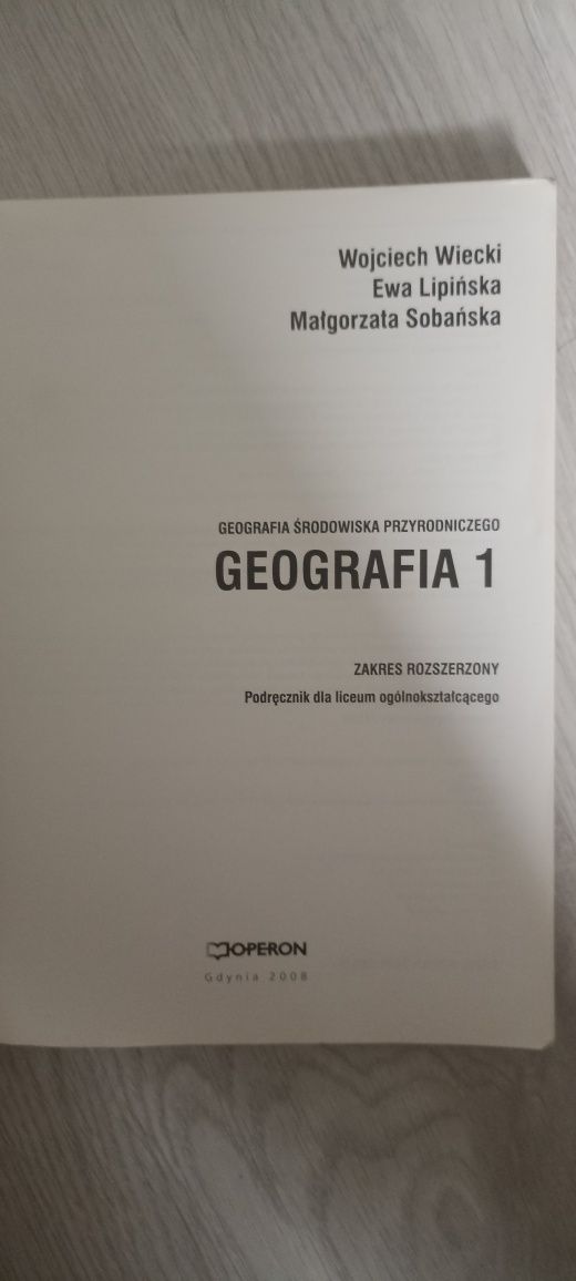 Podręcznik do geografii zakres rozszerzony geografia środowiska przyro