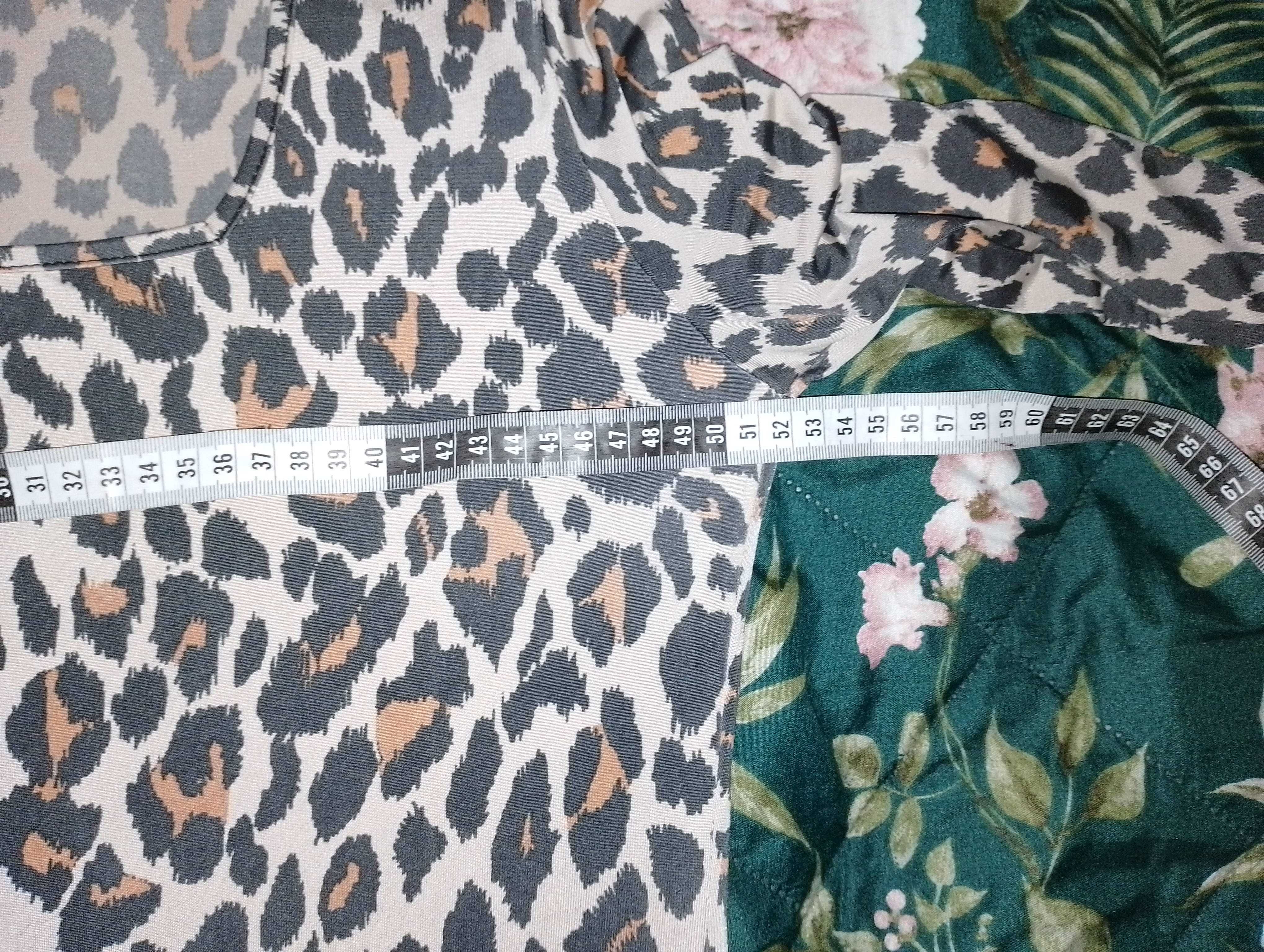 Body damskie plus size długi rękaw panterka r. 48 Boohoo