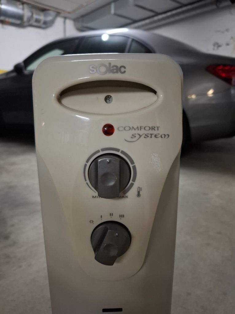 Aquecedor a óleo Solac 1500W